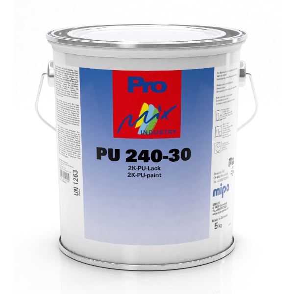 Mipa PU 240-30 2K PU Topcoat Satin Matt (3.75KG)