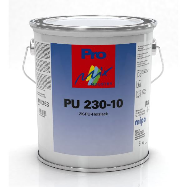 Mipa PU 230-10 2K PU Wood Topcoat Matt (3.75KG)