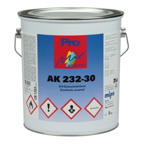 Mipa AK 232-30 Synthetic HB Topcoat Satin Matt (3.65KG)