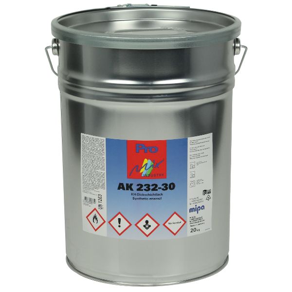 Mipa AK 232-30 Synthetic HB Topcoat Satin Matt (14.6KG)