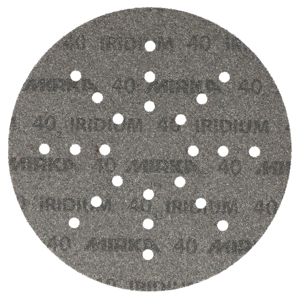 Mirka IRIDIUM 225mm Grip 24H 40, 25/Pack