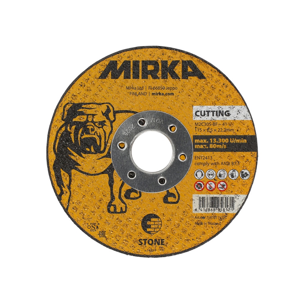 Mirka Cutting Wheel 230x3,0x22,2mm M2C30S-BF Stone