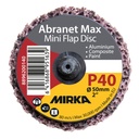 Mirka Abranet Max Mini Flap disc Quick Lock 50mm 60