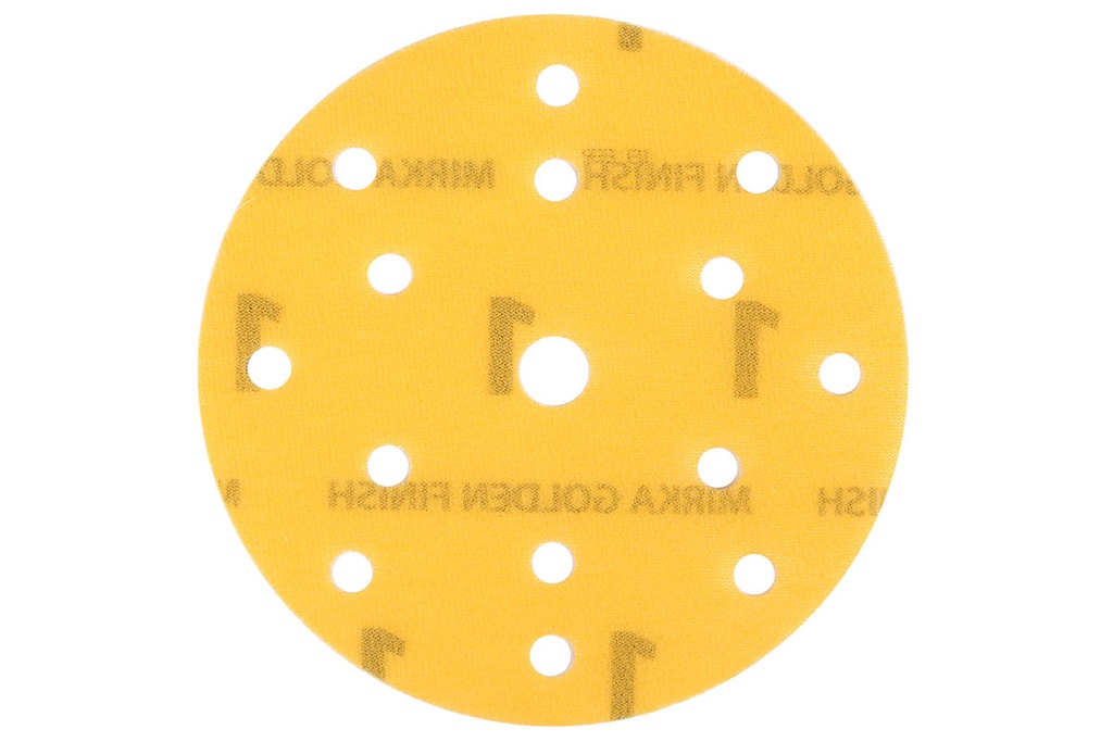 Mirka GOLDEN FINISH-1 150mm Grip 15H, 50/Pack