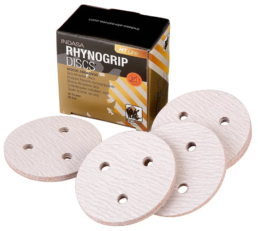 Indasa Rhynogrip HT Line discs 75mm 3H P40