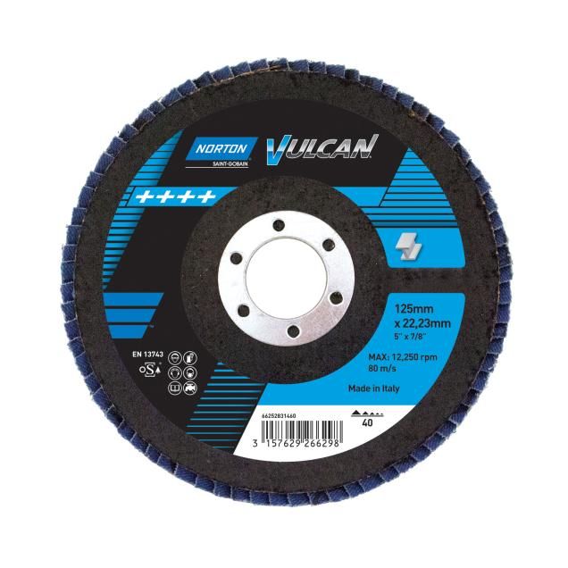 Norton  Vulcan flap disc 125x22mm P120