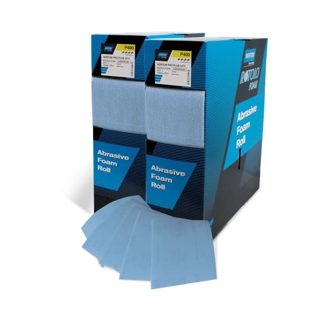 Norton  Rotolo Foam® Pro+ A975 115 mm x 25 m P600