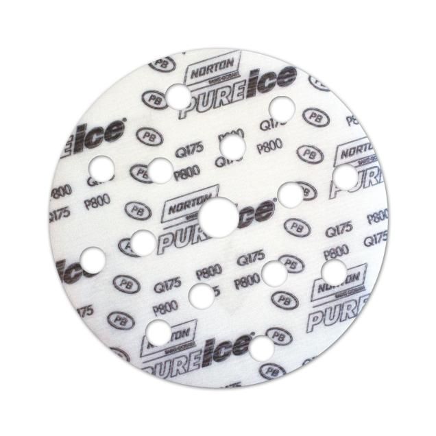 Norton  Pure Ice Q175 self-grip Film Discs 150mm P1000 6+1 ho