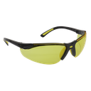 Sealey Worksafe® Zante Style Amber Lens Safety Glasses with Flex