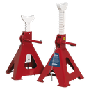 Sealey Auto Rise Ratchet Axle Stands (Pair) 5 Tonne Capacity per