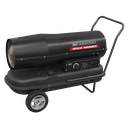 Sealey Space Warmer® Kerosene/Diesel Heater with Wheels 205,000B