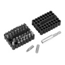 Sealey Premier Power Tool Bit & Magnetic Adaptor Set 33pc
