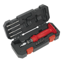 Sealey Premier Heavy-Duty Impact Driver Set with Protection Grip