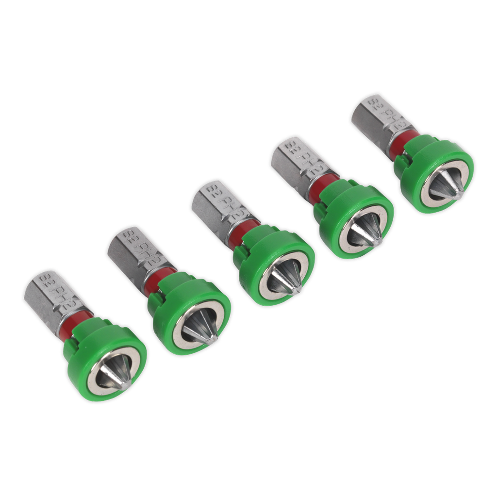 Sealey Premier Phillips Power Tool Bit with Magnetic Holder #2 x