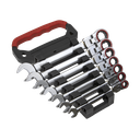 Sealey Premier Platinum Flexi-Head Ratchet Combination Spanner S