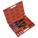 Sealey Premier Heavy-Duty Circlip Pliers Set Internal/External 2