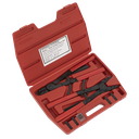 Sealey Premier Heavy-Duty Circlip Pliers Set Internal/External 4