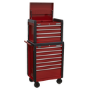 Sealey Superline PRO® Topchest & Rollcab Combination 11 Drawer