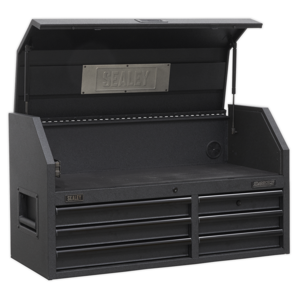 Sealey Superline PRO® Black Edition Topchest with 6 Soft Close D