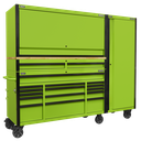 Sealey Superline PRO® Black Edition Mobile Trolley with Wooden W
