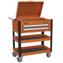 Sealey Superline PRO® Heavy-Duty Mobile Tool & Parts Trolley wit