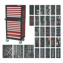 Sealey Premier™ Topchest & Rollcab Combination 14 Drawer with 12