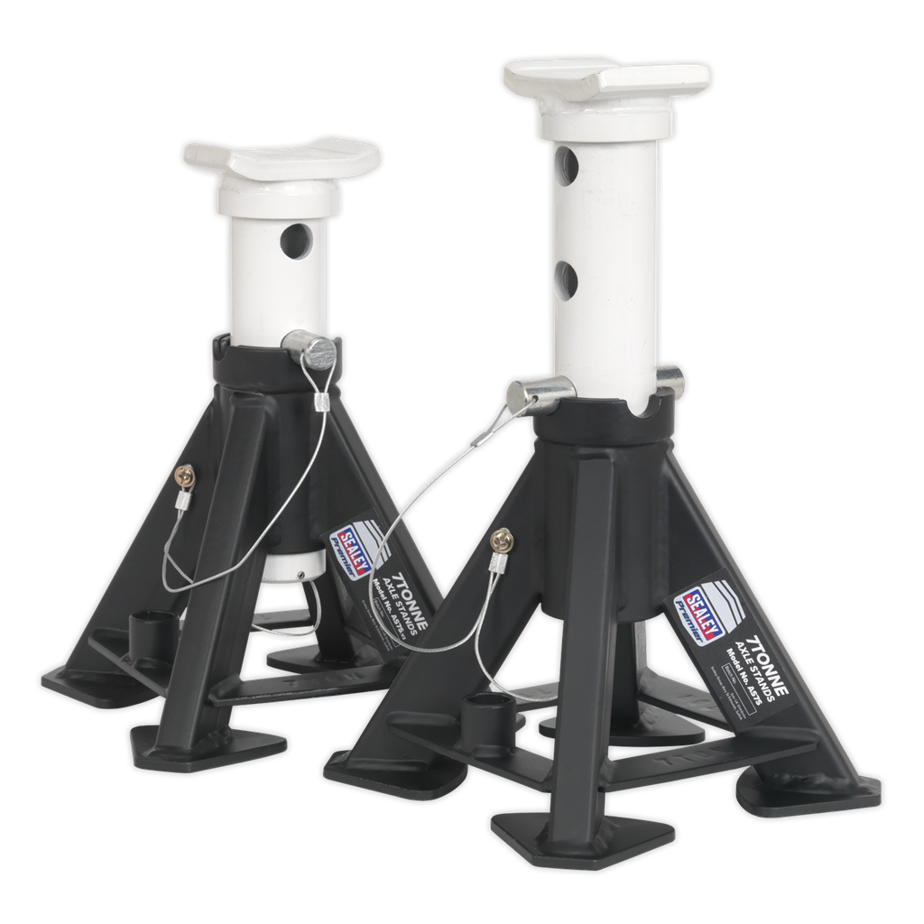 Sealey Premier Short Axle Stands (Pair) 7 Tonne Capacity per Sta