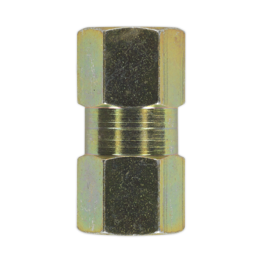 Sealey Female to Female Brake Tube Connector M10 x 1mm - Pack of