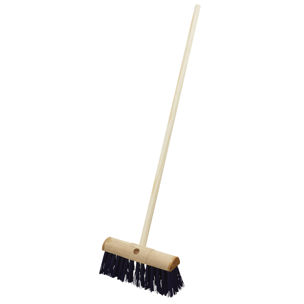 Sealey Stiff/Hard Bristle Yard Broom 13"(325mm)