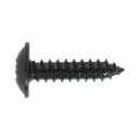 Sealey Self-Tapping Pozi Flanged Head Screw 4.8 x 13mm, Black - 