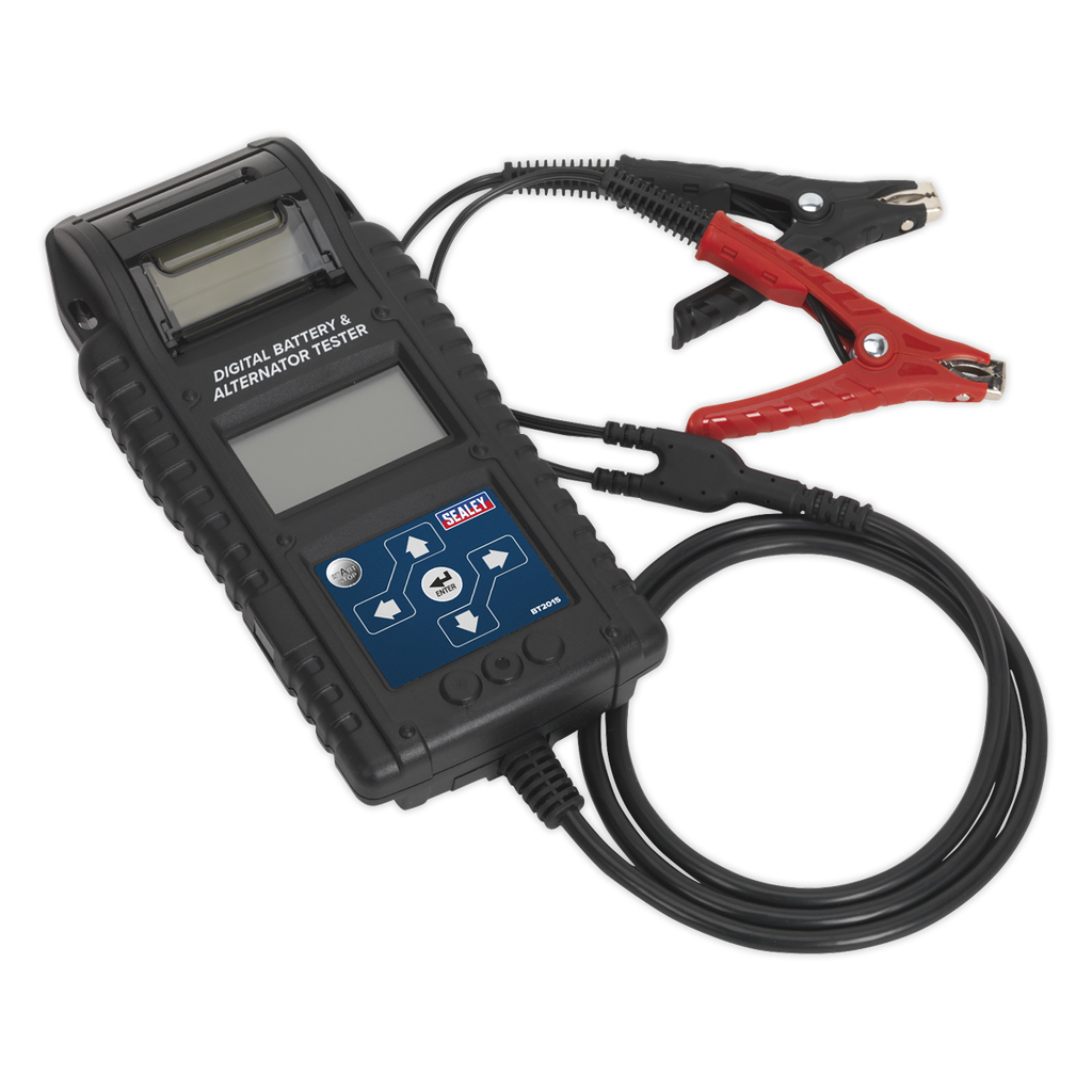 Sealey Digital Start/Stop Battery & Alternator Tester with Print