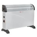 Sealey Convector Heater with 3 Heat Settings Thermostat 2000W/23