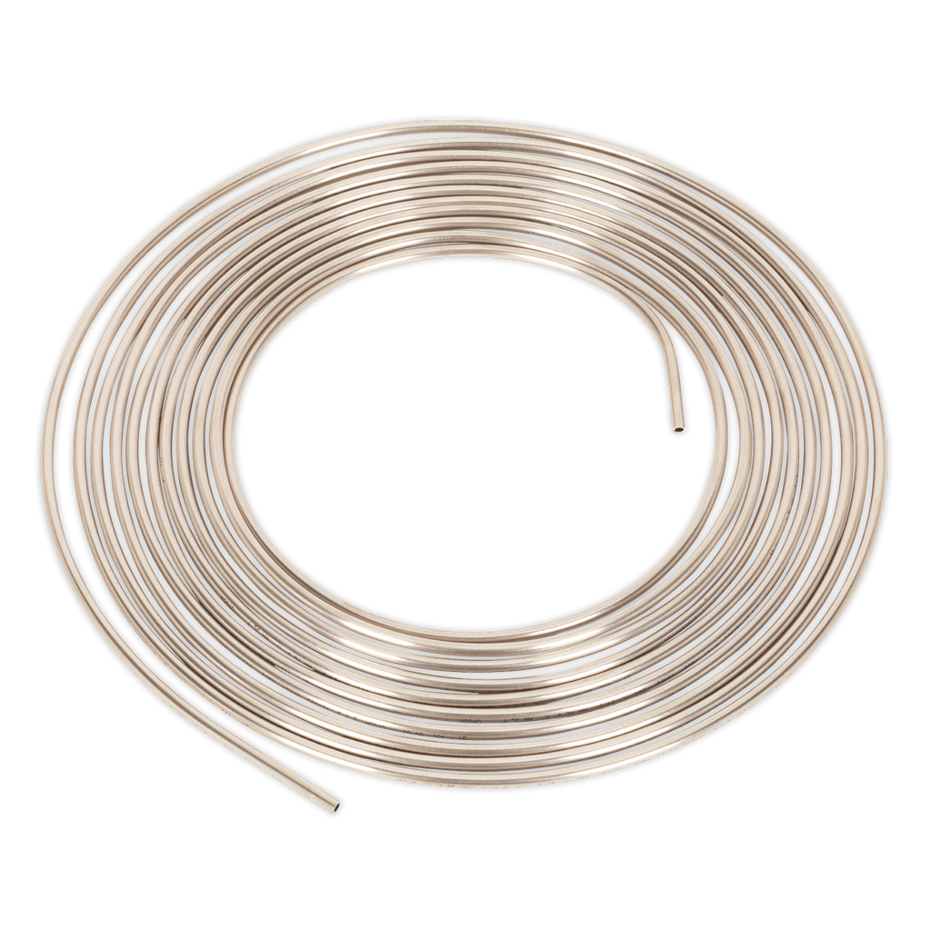 Sealey Brake Pipe Seamless Tube Cupro-Nickel 22 Gauge 3/16" x 25