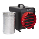 Sealey Industrial Fan Heater with Ducting 10kW