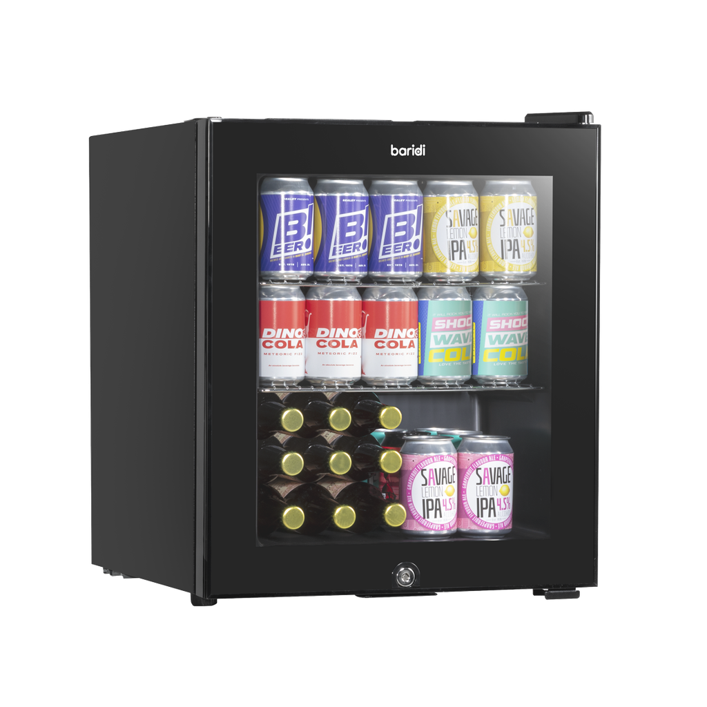 Sealey Baridi Mini Tabletop Beer & Drinks Fridge 50L Capacity - 
