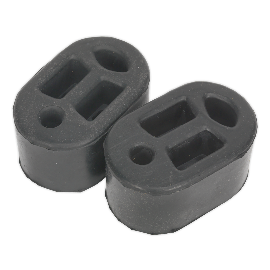 Sealey Exhaust Mounting Rubbers L70 x D45 x H37 - Pack of 2
