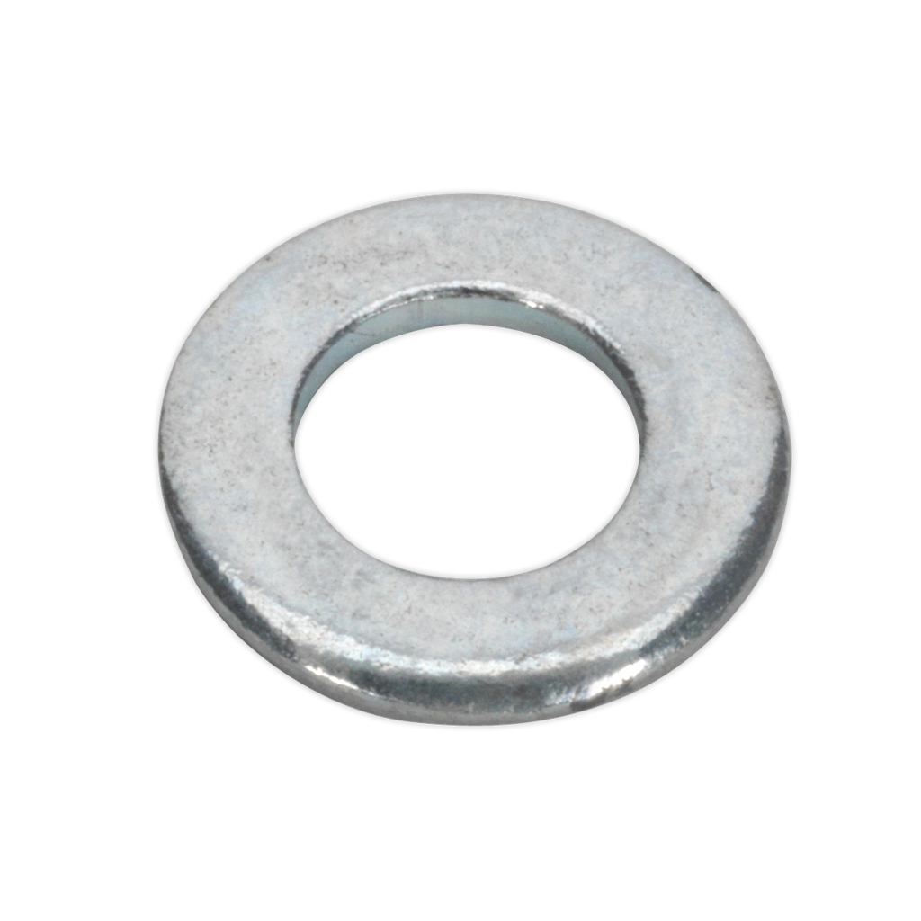 Sealey Zinc Plated Form A Flat Washer M4 x 9mm, DIN 125 - Pack o