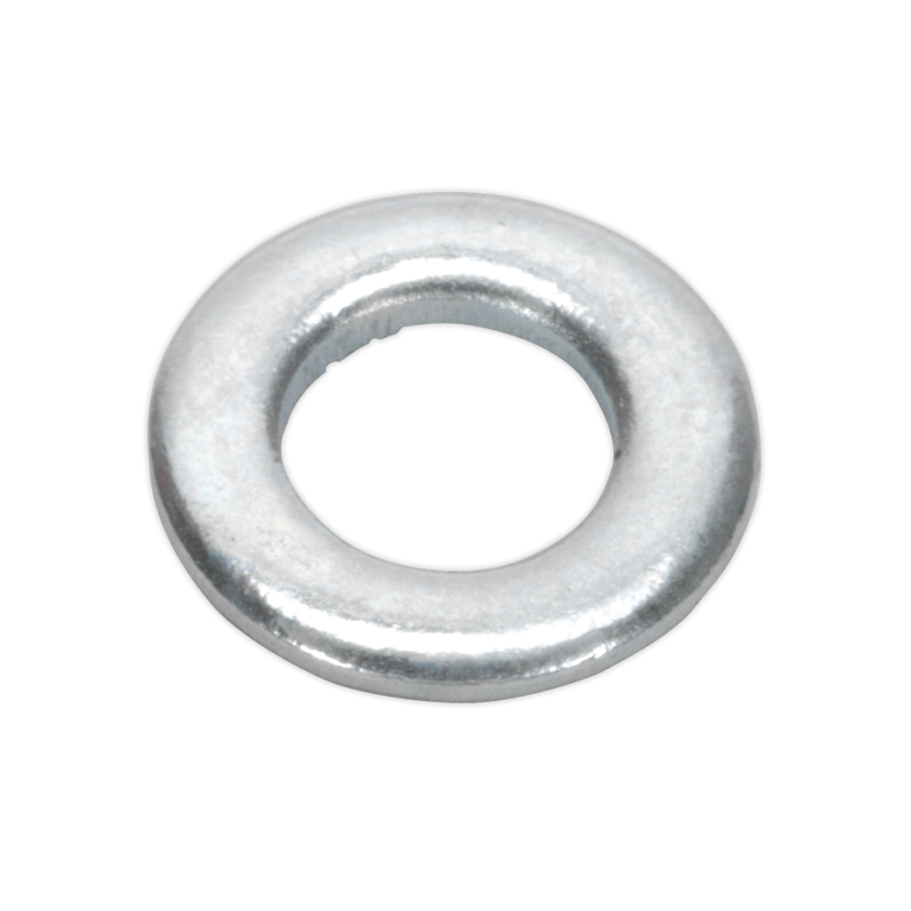 Sealey Zinc Plated Form A Flat Washer M5 x 10mm, DIN 125 - Pack 
