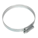 Sealey HI-GRIP® Zinc Plated Hose Clip 70-90mm - Pack of 10
