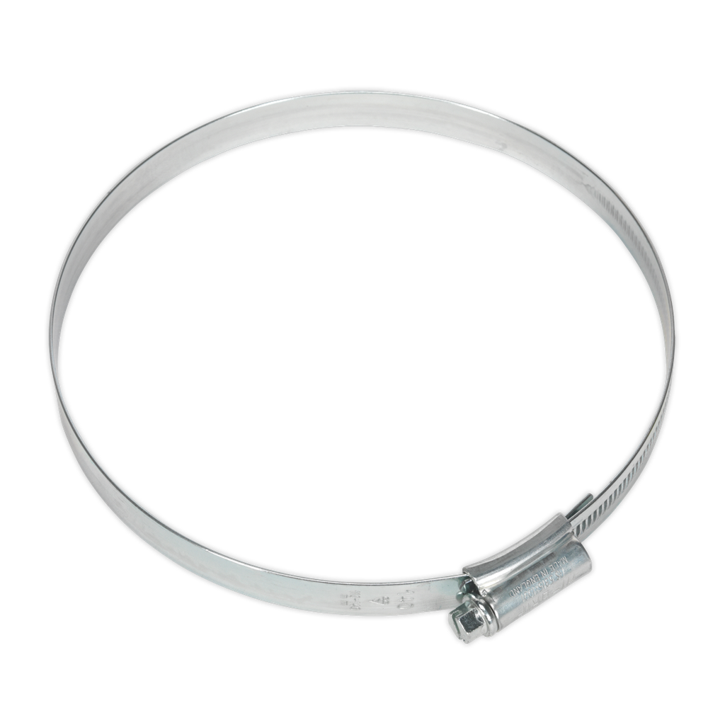 Sealey HI-GRIP® Zinc Plated Hose Clip 110-140mm - Pack of 10
