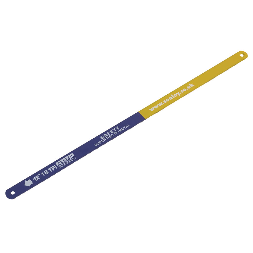 Sealey HSS Bi-Metal Hacksaw Blade 18tpi 300mm - Pack of 2