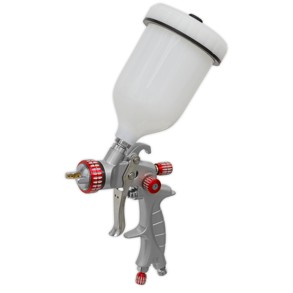Sealey Premier Professional HVLP Gravity Feed Spray Gun 1.3mm Se