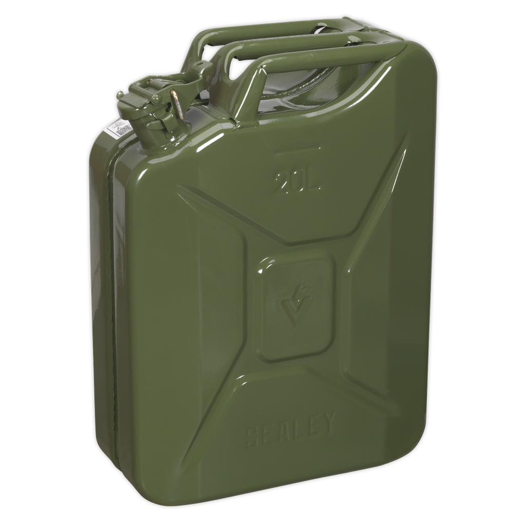 Sealey Jerry Can 20L - Green