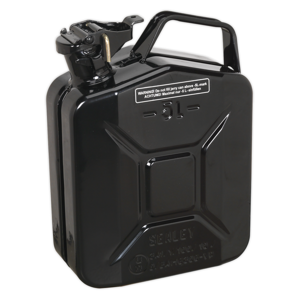 Sealey Jerry Can 5L - Black