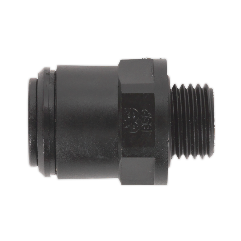 Sealey John Guest® Speedfit® Straight Adaptor 6mm x 1/4"BSP - Pa
