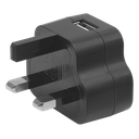 Sealey USB Mains Charger 5V⎓1A