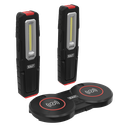 Sealey Inspection Light (x2) with Double Wireless Charging Base 