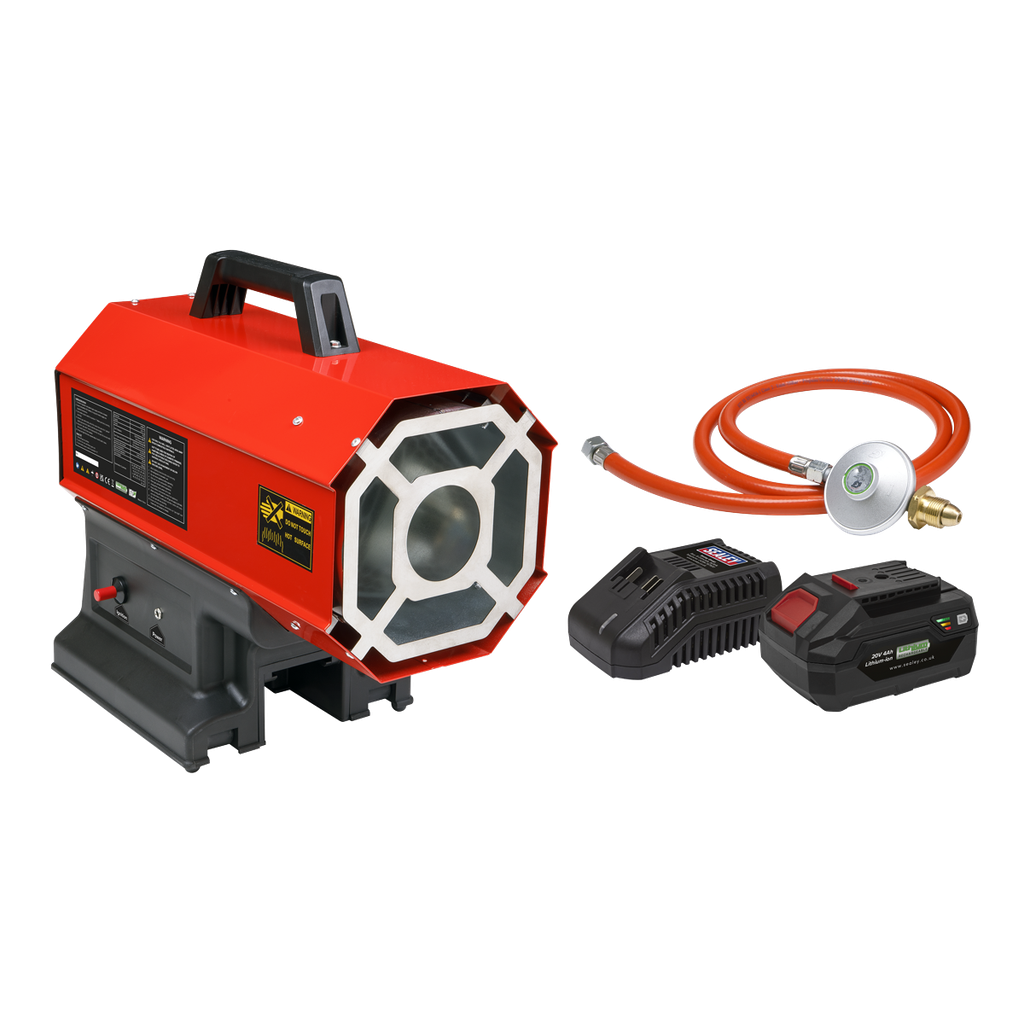 Sealey Space Warmer® Propane Heater 30,000-68,000Btu/hr (9-20kW)