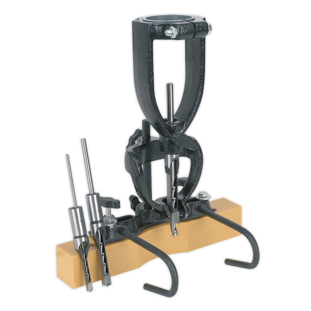 Sealey Wood Mortising Attachment with Chisels 40-65mm