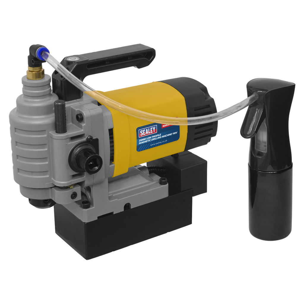 Sealey Low Profile Magnetic Drilling Machine 35mm 110V